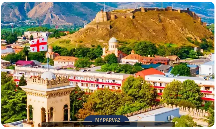 گوری از شهرهای توریستی گرجستان